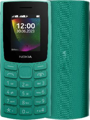 Мобильный телефон Nokia 106 (TA-1564) DS EAC 0.048 зеленый моноблок 3G 4G 1.8" 120x160 Series 30+ GSM900/1800 GSM1900