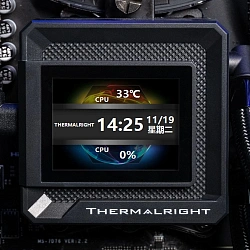 Система водяного охлаждения Thermalright Frozen Warframe SE 360 ARGB Soc-AM5/AM4/1151/1200/2066/2011/1700 черный 4-pin 29.8dB Al LCD Ret (F-WFRAME-SE-360-BL-ARGB)