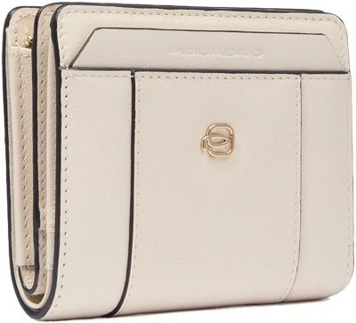 Кошелек женский Piquadro Circle PD6660W92R/BI слоновая кость натур.кожа