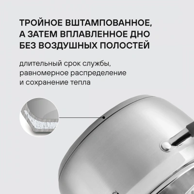Набор кастрюль Rondell Flamme RDS-340 4 предмета