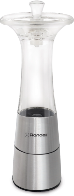 Мельница для перца/соли Rondell Temper RD-1318 стальной упак.:подарочная коробка