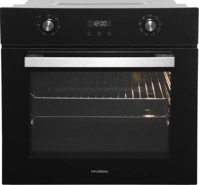 Духовой шкаф Электрический Hyundai HEO 66411 BG черный