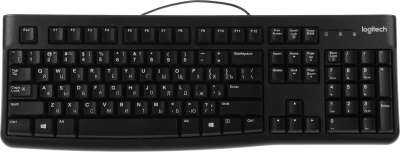 Клавиатура Logitech K120 черный USB (920-002583)