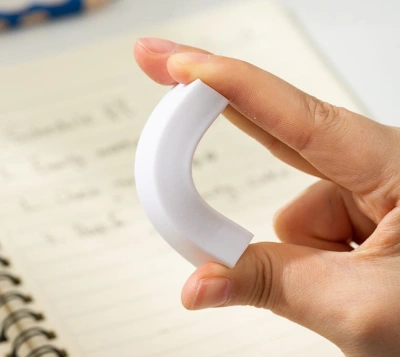 Набор ластиков Deli EH00410-MT Scribe прямоугольный 60x24x12мм ПВХ белый блистер (5шт)