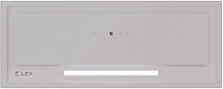 Вытяжка встраиваемая Lex Hyper 600 GS WH Inverter белый управление: сенсорное (1 мотор)