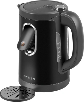 Чайник электрический Garlyn K-200 Max 1.5л. 2400Вт черный корпус: пластик