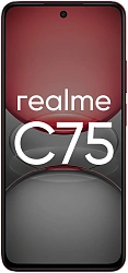 Смартфон Realme RMX3941 C75 256Gb 8Gb красный моноблок 3G 4G 2Sim 6.72" 1080x2400 Android 14 50Mpix 802.11 a/b/g/n/ac NFC GPS GSM900/1800 GSM1900 Protect A-GPS microSD max2048Gb
