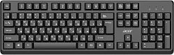 Клавиатура + мышь Acer OCC501 клав:черный мышь:черный USB Multimedia (ZL.ACC11.00H)