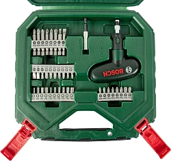 Набор бит и сверл Bosch X-line 54 (2607010610) по мет/камн/дер (54пред.) для шуруповертов/дрелей