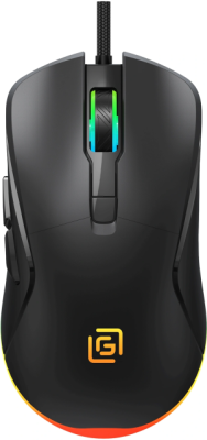 Мышь Оклик 750G черный оптическая 7200dpi USB 5but (1796789)