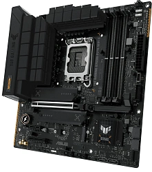 Материнская плата Asus TUF GAMING B760M-PLUS WIFI II Soc-1700 Intel B760 4xDDR5 mATX AC`97 8ch(7.1) 2.5Gg RAID+HDMI+DP