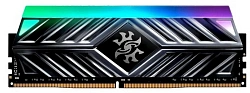 Память DDR4 8GB 3200MHz A-Data AX4U32008G16A-ST41 XPG Spectrix D41 RGB RTL Gaming PC4-25600 CL16 DIMM 288-pin 1.35В с радиатором Ret