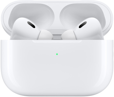 Гарнитура внутриканальные Apple AirPods Pro 2 2023 USB-C A3047/A3048/A2968 белый беспроводные bluetooth в ушной раковине (MTJV3ZA/A)
