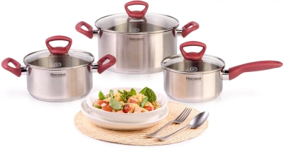 Кастрюля Rondell Heidi RDS-1112 2л. d=18см (с крышкой) стальной