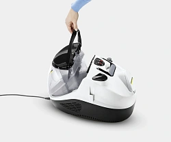 Пароочиститель напольный Karcher SV 7 2200Вт белый/черный