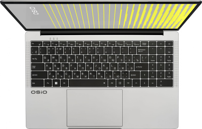 Ноутбук Osio FocusLine F140I-001 Core i3 1125G4 8Gb SSD256Gb Intel UHD Graphics 14" IPS FHD (1920x1080) без ОС grey WiFi BT Cam 6000mAh