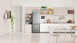 Холодильник Indesit ITS 4180 XB 2-хкамерн. нержавеющая сталь мат.