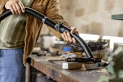 Строительный пылесос Karcher WD 5 Control P 25/5/22 1200Вт (уборка: сухая/влажная/выдув/сбор воды) желтый