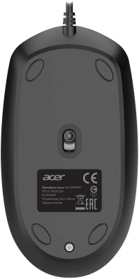 Мышь Acer OMW401 черный оптическая 2000dpi silent USB 4but (ZL.MCEEE.031)