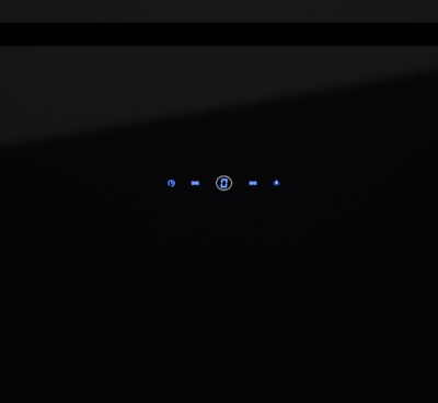 Вытяжка каминная Lex Furia 900 черный управление: сенсорное (1 мотор)