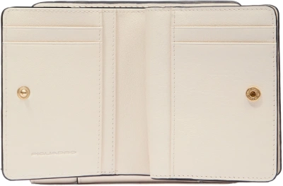 Кошелек женский Piquadro Circle PD6660W92R/BI слоновая кость натур.кожа