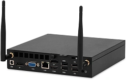 Неттоп IRU 310H6ITF i3 12100 (3.3) 8Gb SSD256Gb UHDG 730 без ОС GbitEth WiFi BT черный (2031369)