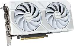 Видеокарта Asus PCI-E 5.0 DUAL-RTX5060TI-O8G-WHITE NVIDIA GeForce RTX 5060TI 8Gb 128bit GDDR7 2602/28000 HDMIx1 DPx3 HDCP Ret