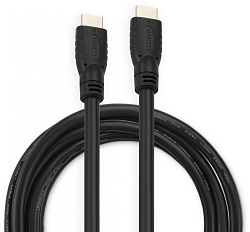 Кабель аудио-видео Buro HDMI 2.0 HDMI (m)/HDMI (m) 7м. позолоч.конт. черный (BHP HDMI 2.0-7)