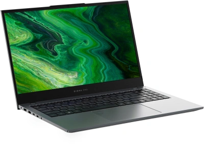 Ноутбук Digma Pro Fortis M Core i5 1235U 16Gb SSD512Gb Intel Iris Xe graphics 15.6" IPS FHD (1920x1080) Windows 11 Pro grey WiFi BT Cam 4250mAh (DN15P5-ADXW05)