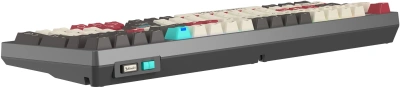 Клавиатура A4Tech Bloody WS98 Pixels Red механическая темно-серый/белый USB беспроводная BT/Radio Multimedia for gamer LED (WS98)