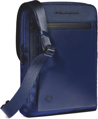 Сумка мужская Piquadro Orion CA1816S136/BLU синий ткань/натур.кожа