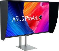 Монитор Asus 32" ProArt PA32UCDMR-K черный QD OLED LED 16:9 HDMI M/M матовая HAS Piv 250cd 178гр/178гр 3840x2160 240Hz DP 4K USB 9.2кг