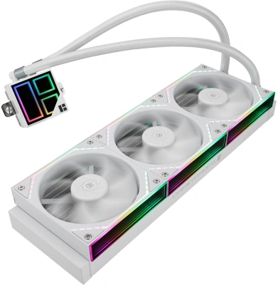 Система водяного охлаждения Thermalright Frozen Infinity 360 ARGB Soc-AM5/AM4/1200/1700/1851 белый 4-pin 28.2dB Al Ret (F-INFINITY-360-WH)