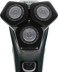 Бритва роторная Philips S5884/50 реж.эл.:3 питан.:аккум. зеленый