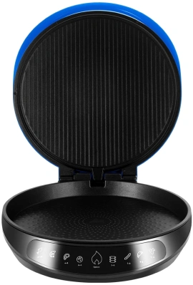 Пиццамейкер Kitfort КТ-3680 1800Вт синий/черный