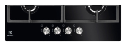 Газовая варочная поверхность Electrolux KGG6426K черный