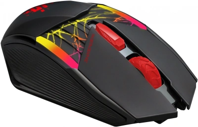 Мышь Defender Horrodine GM-237 черный оптическая 3200dpi беспров. USB (52237)