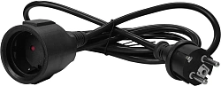 Шнур питания Lanmaster LAN-PPS/SH-10.0-BK вилка Shuko-розетка Shuko проводник.:3x1.5мм2 10м 220В 16А черный