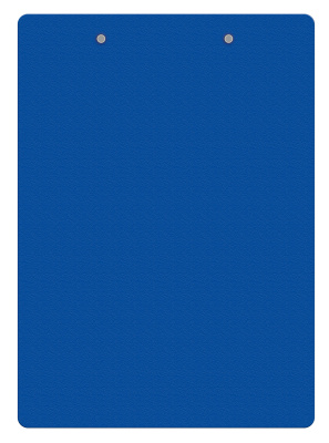 Папка-планшет Бюрократ -PD6004/BLUE A4 пластик 1.2мм синий