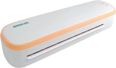 Ламинатор Office Kit L2307R белый/оранжевый A4 (60-125мкм) 27.8см/мин (2вал.) лам.фото