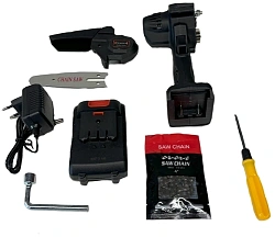 Цепная пила Turbosky MP-04 аккум. 550Вт 0.74л.с. дл.шины:5" (12.7cm) 1аккум. 1.5Ач ЗУ (МР-04)