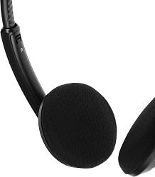 Наушники с микрофоном Acer OHW307 черный 1.8м накладные оголовье (ZL.HDSEE.002)