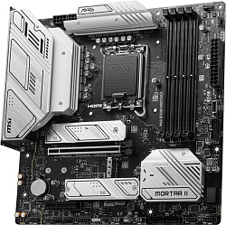 Материнская плата MSI MAG B760M MORTAR II Soc-1700 Intel B760 4xDDR5 mATX AC`97 8ch(7.1) 2.5Gg+HDMI+DP