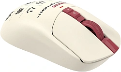 Мышь A4Tech Bloody R72 Ultra Duo белый/красный оптическая 20000dpi беспров. USB/USB-C 7but (R72 ULTRA DUO PIXELS RED)