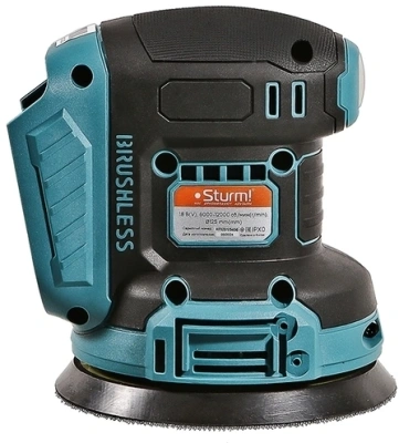 Шлифмашина эксцентриковая Sturm! COS18125 d=125мм синий/черный