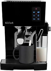 Кофеварка рожковая Kitfort КТ-743 1400Вт черный