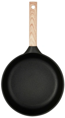 Сковорода Rondell Magnate RDA-1240 круглая 20см покрытие: Xylan Plus ручка несъемная (без крышки) черный