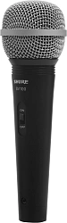 Микрофон проводной Shure SV100-A 4.5м черный/серебристый