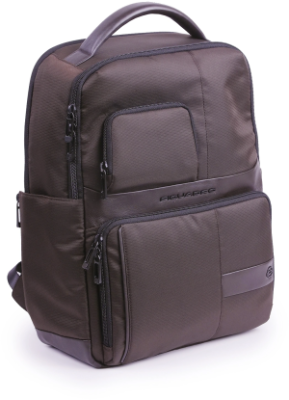 Рюкзак мужской Piquadro Wollem CA6238W129/TM темно-коричневый полиэстер/натур.кожа