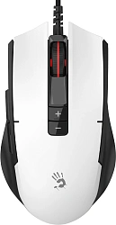 Мышь A4Tech Bloody ES8 белый оптическая 6000dpi USB 7but (ES8 PANDA WHITE)